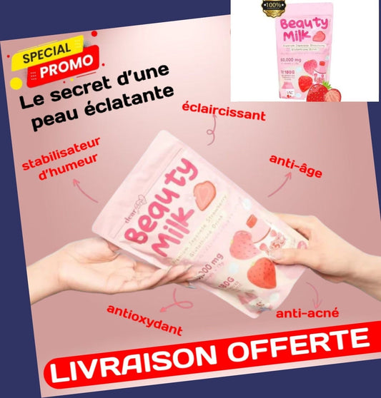 🌸✨ BEAUTY MILK – Pour une peau lumineuse et un bien-être tout en douceur ! ✨🌸